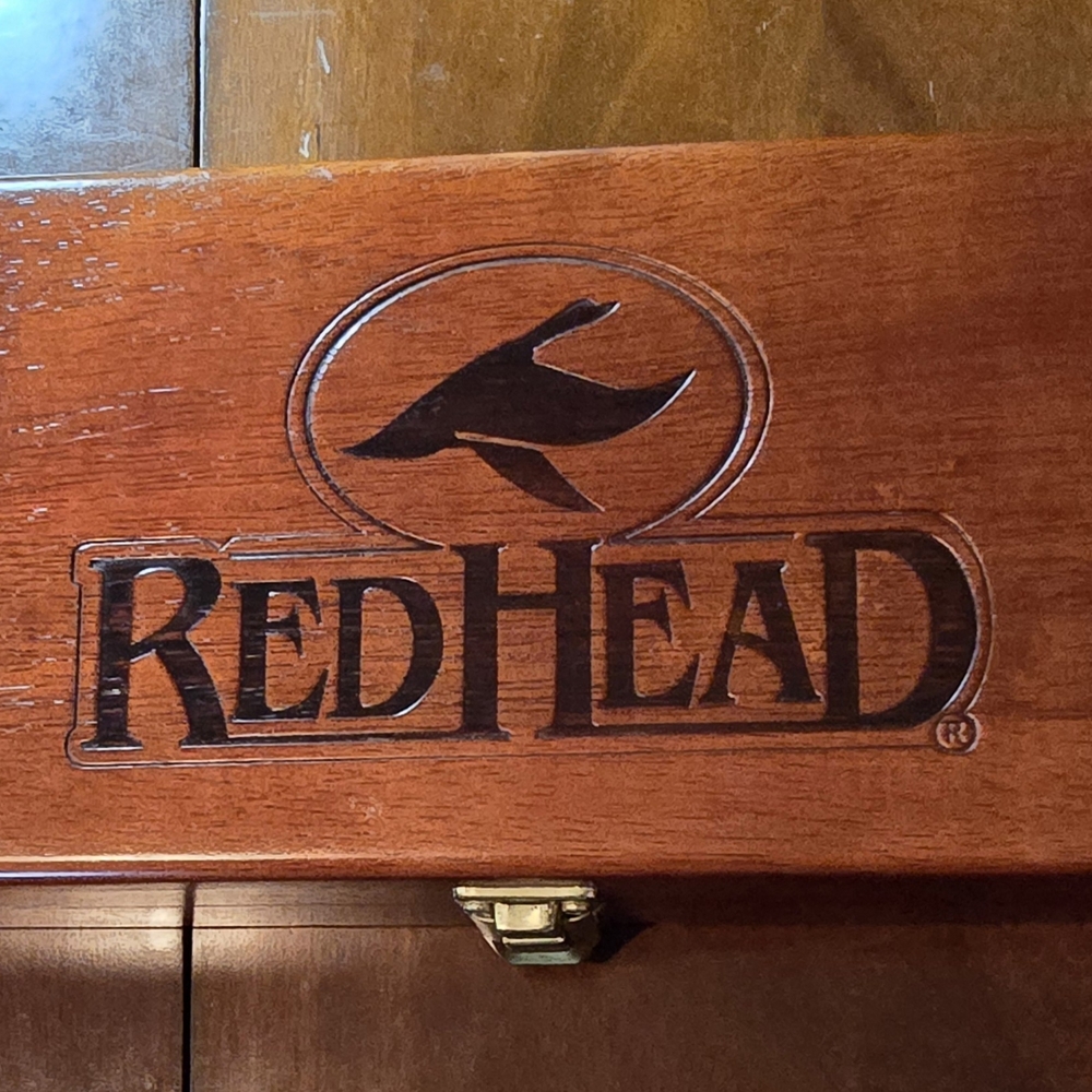 RedHead Logo Wooden Case
